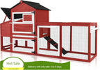 Mobile Chicken Coop with Wheels