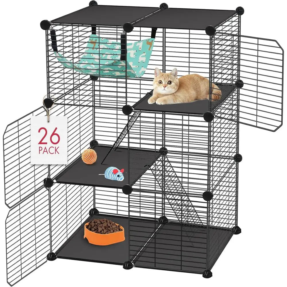 3-Tier DIY Cat Enclosures