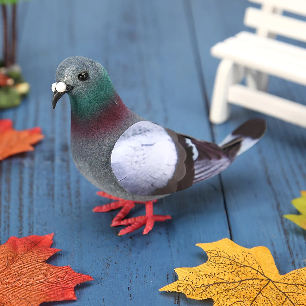 Foam Pigeon Ornaments