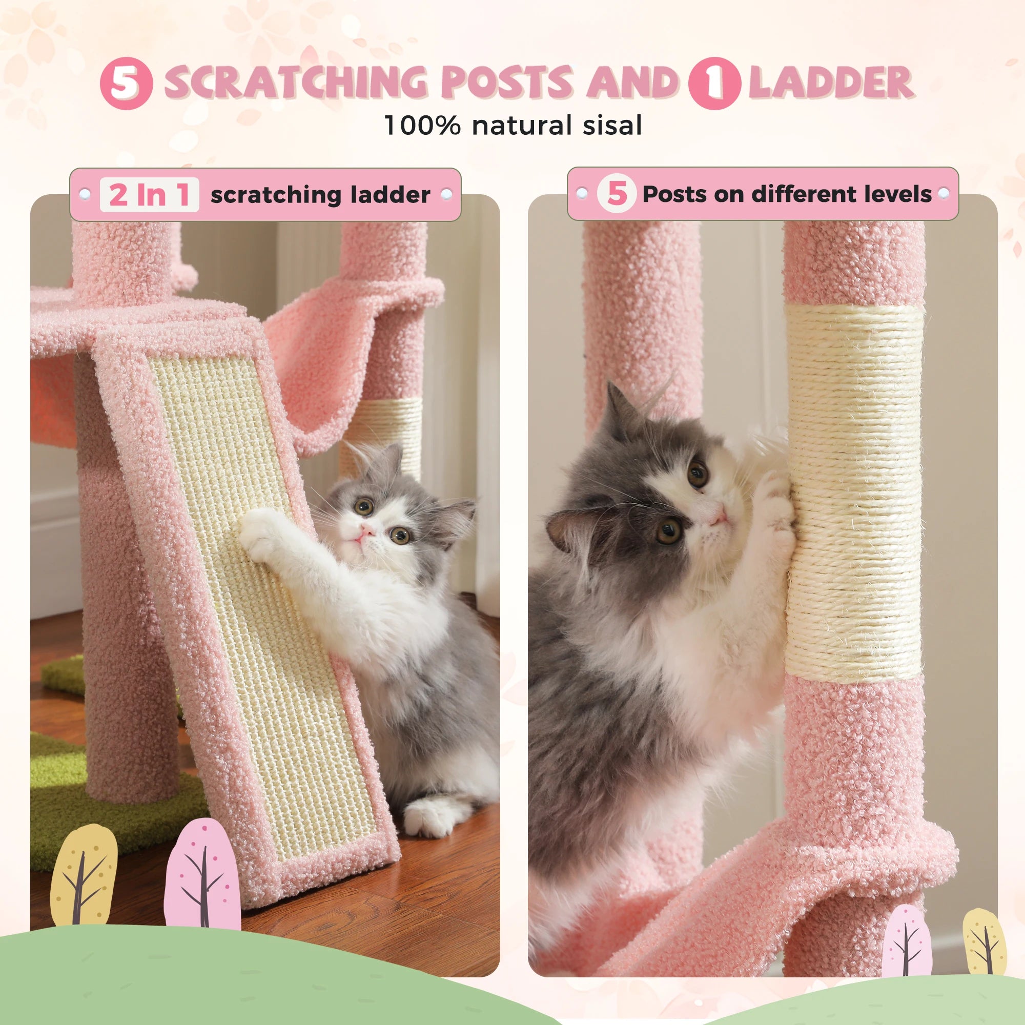 Floor to Ceiling Cat Tree