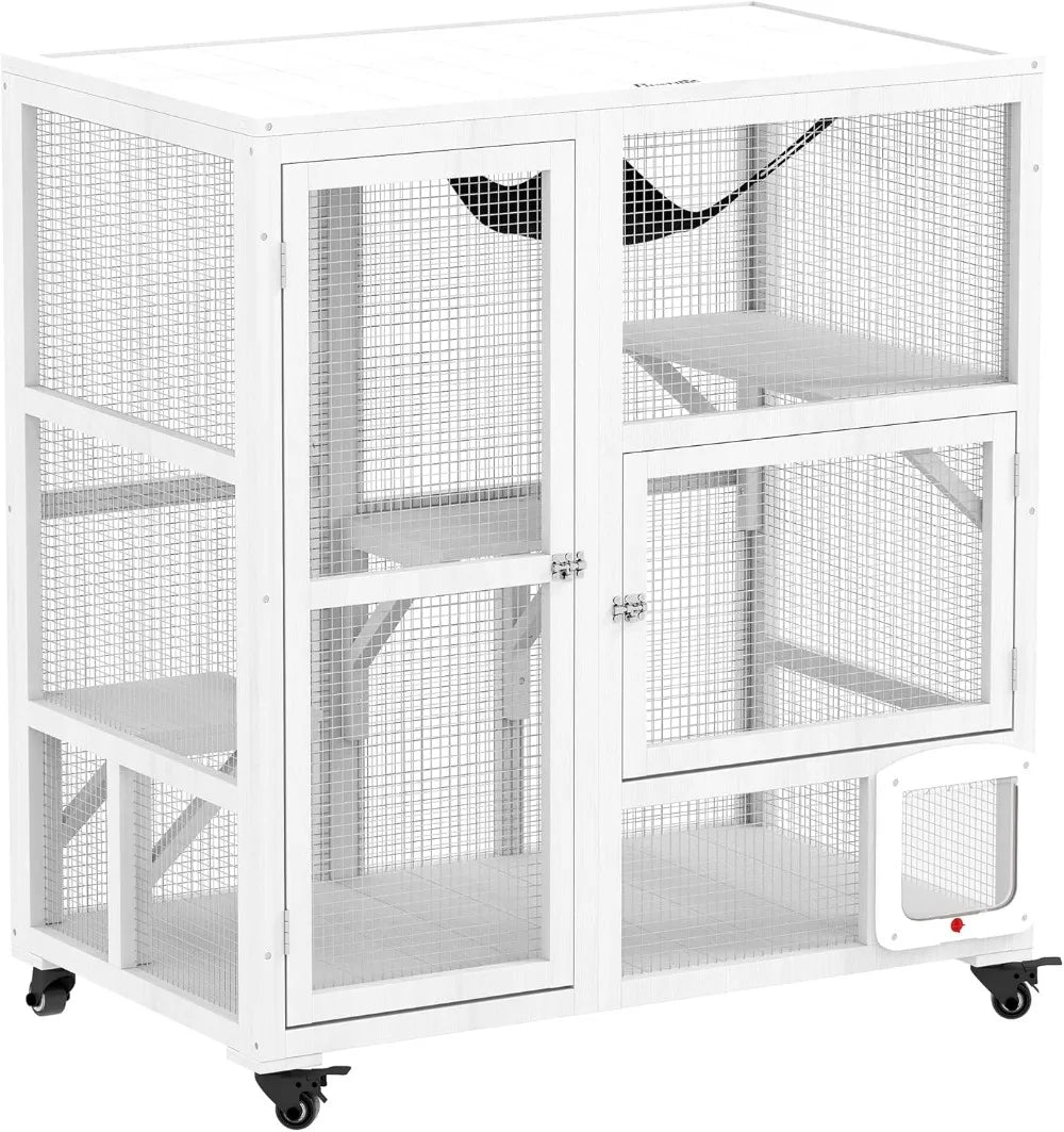 Cat Enclosure on Wheels