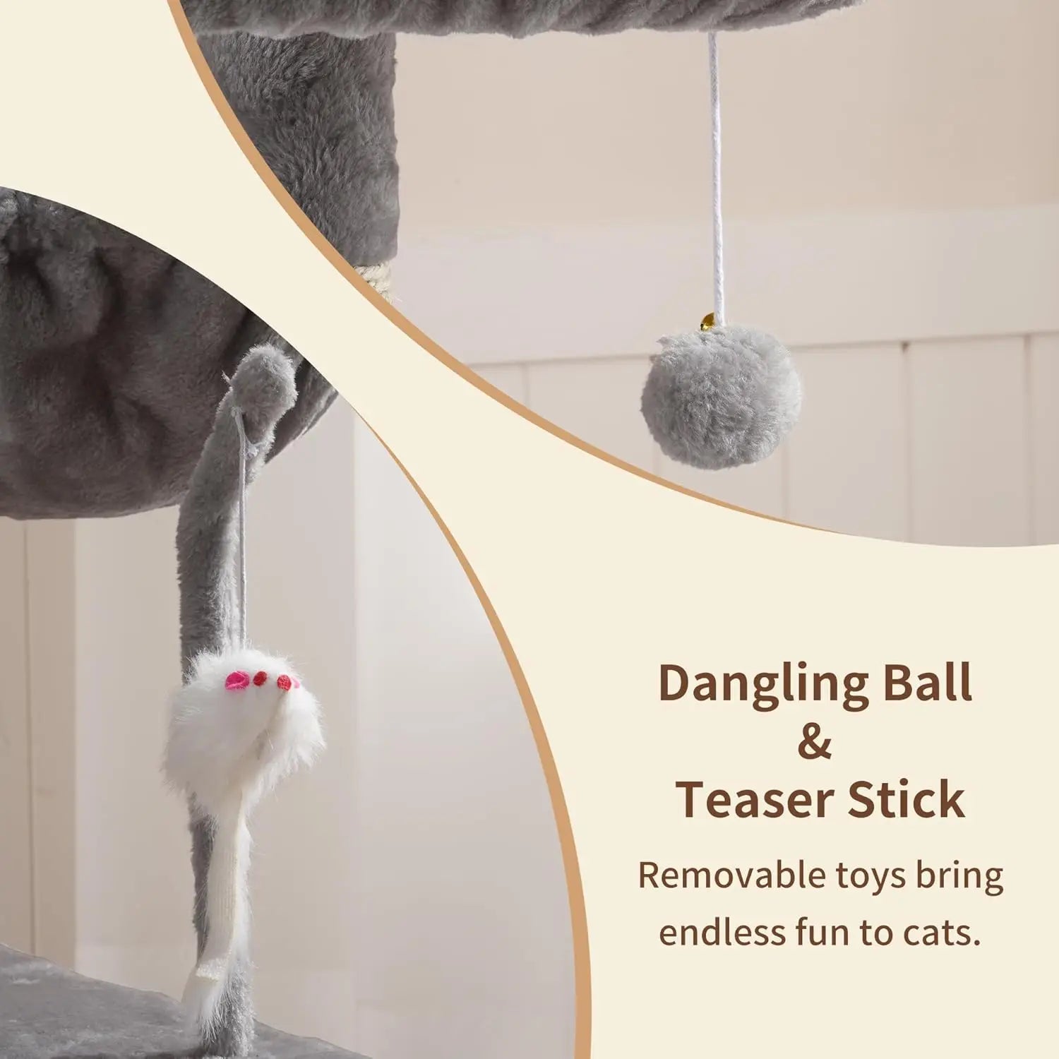 Cat Tree with Toy