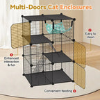 3Tier DIY Cat Enclosures,