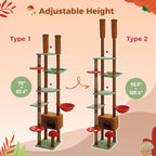 Height Adjustable Cat Tree