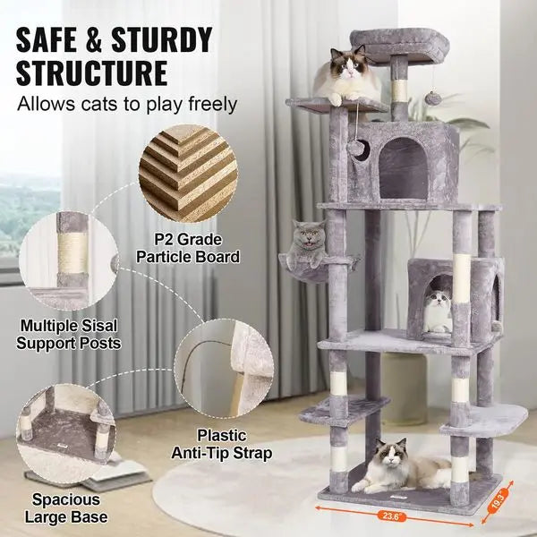 Cat Tree 68.5' Cat Tower