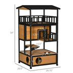 Wooden Cat Shelter