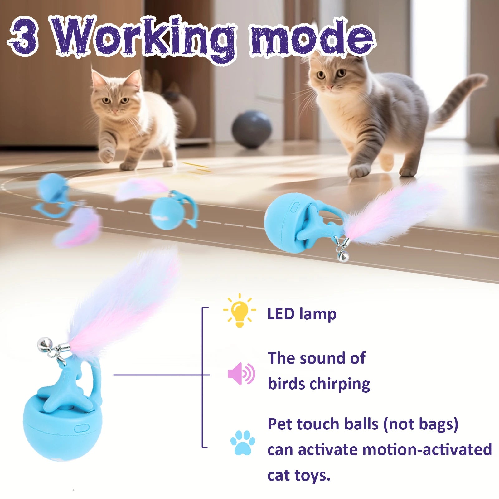 Bite Resist Motion Activate Chirping