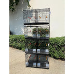 4 Stackable Breeding Cages