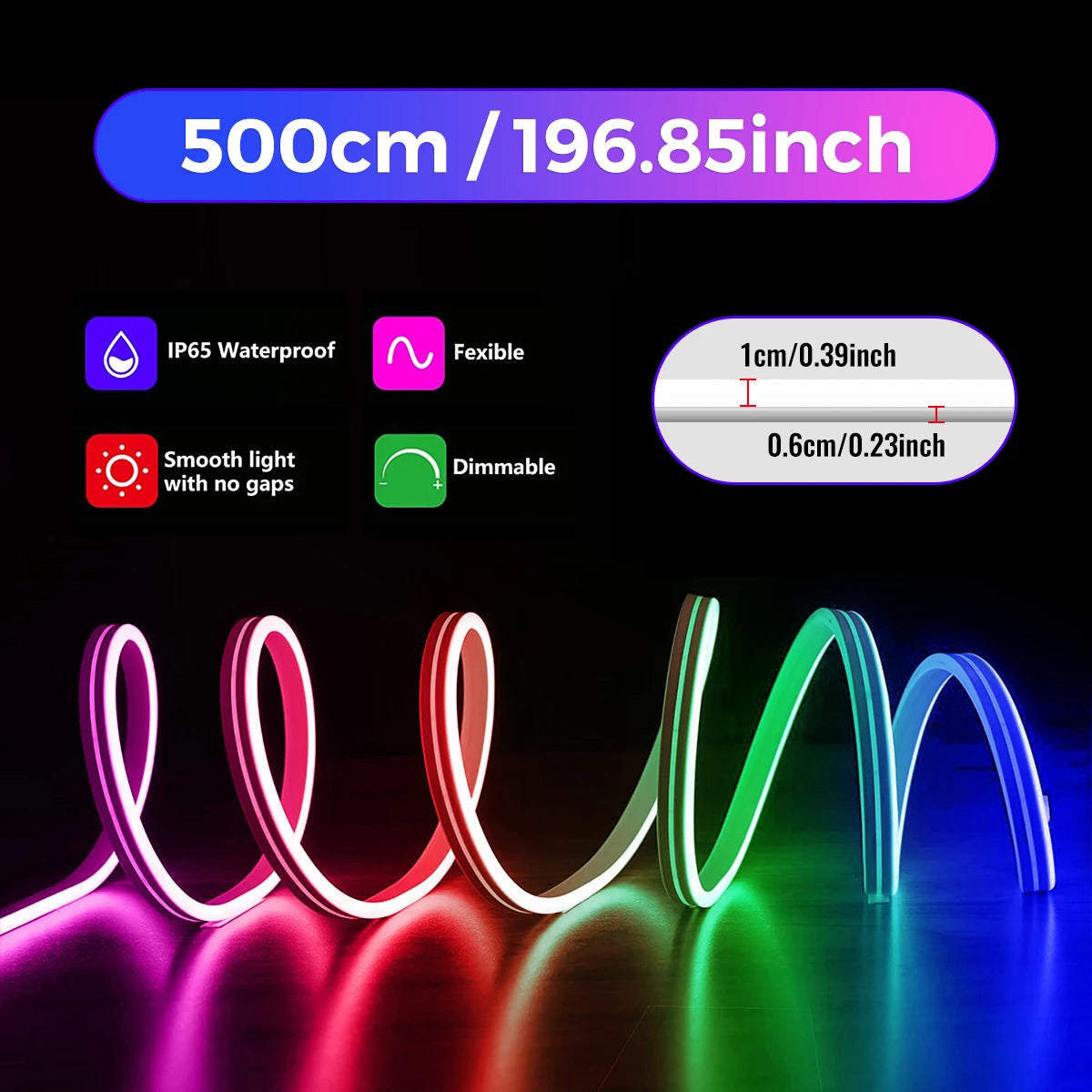 Neon WIFI RGB Led Strip Lights