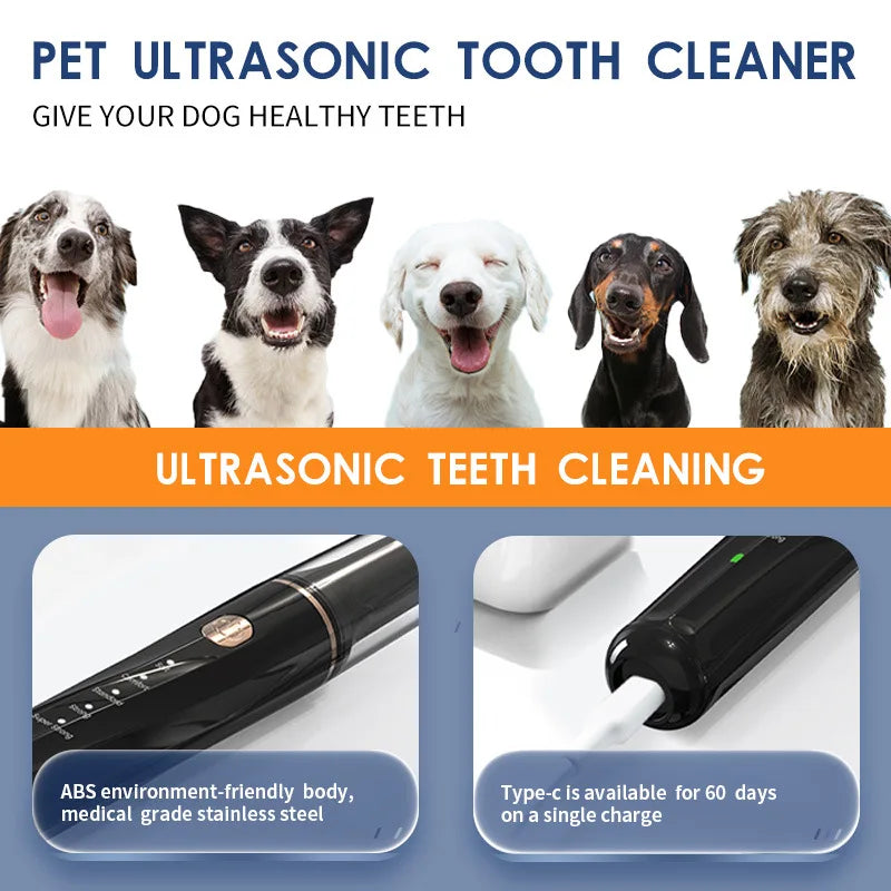 Ultrasonic Electric Dog Toothbrush