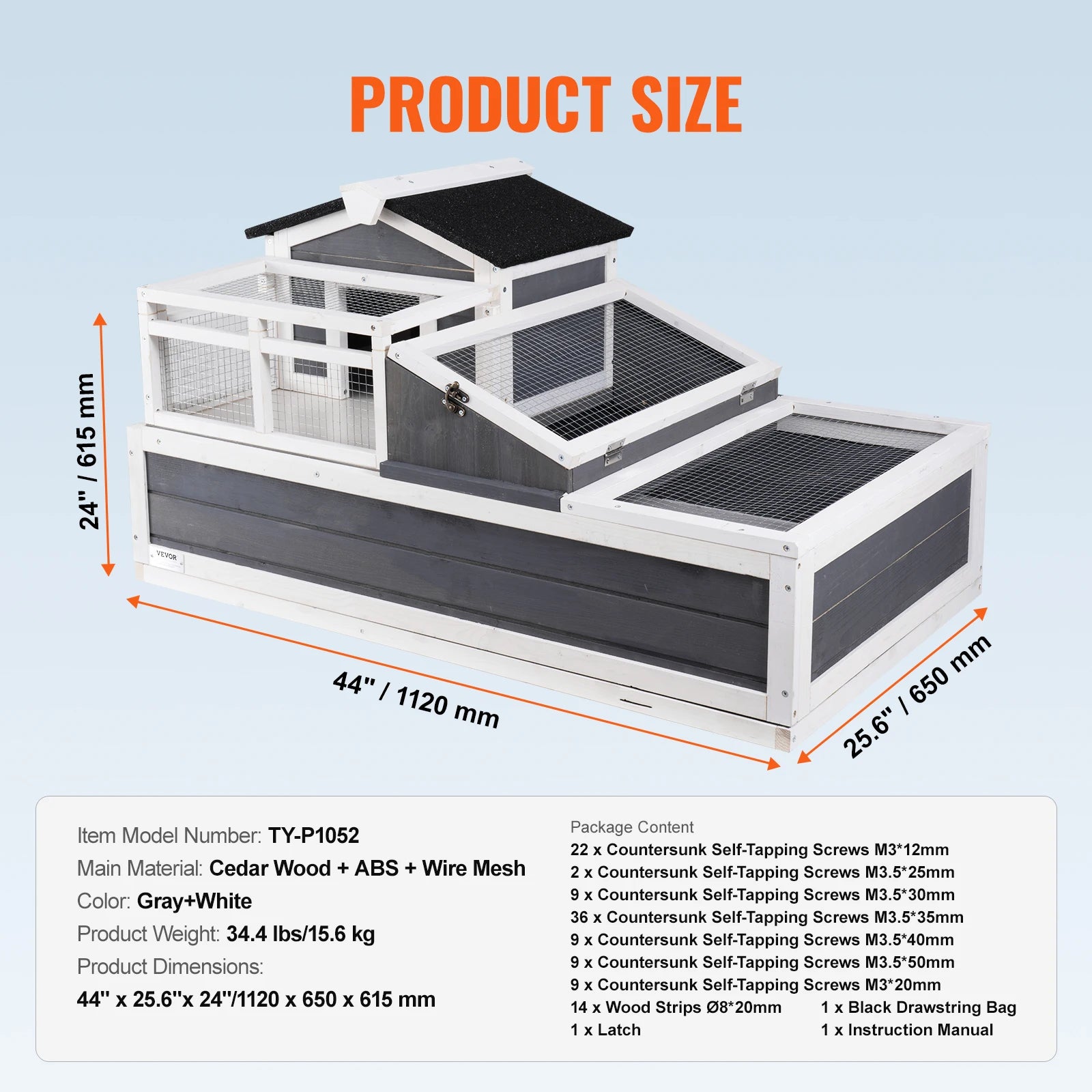 Tortoise Habitat Wooden Enclosure
