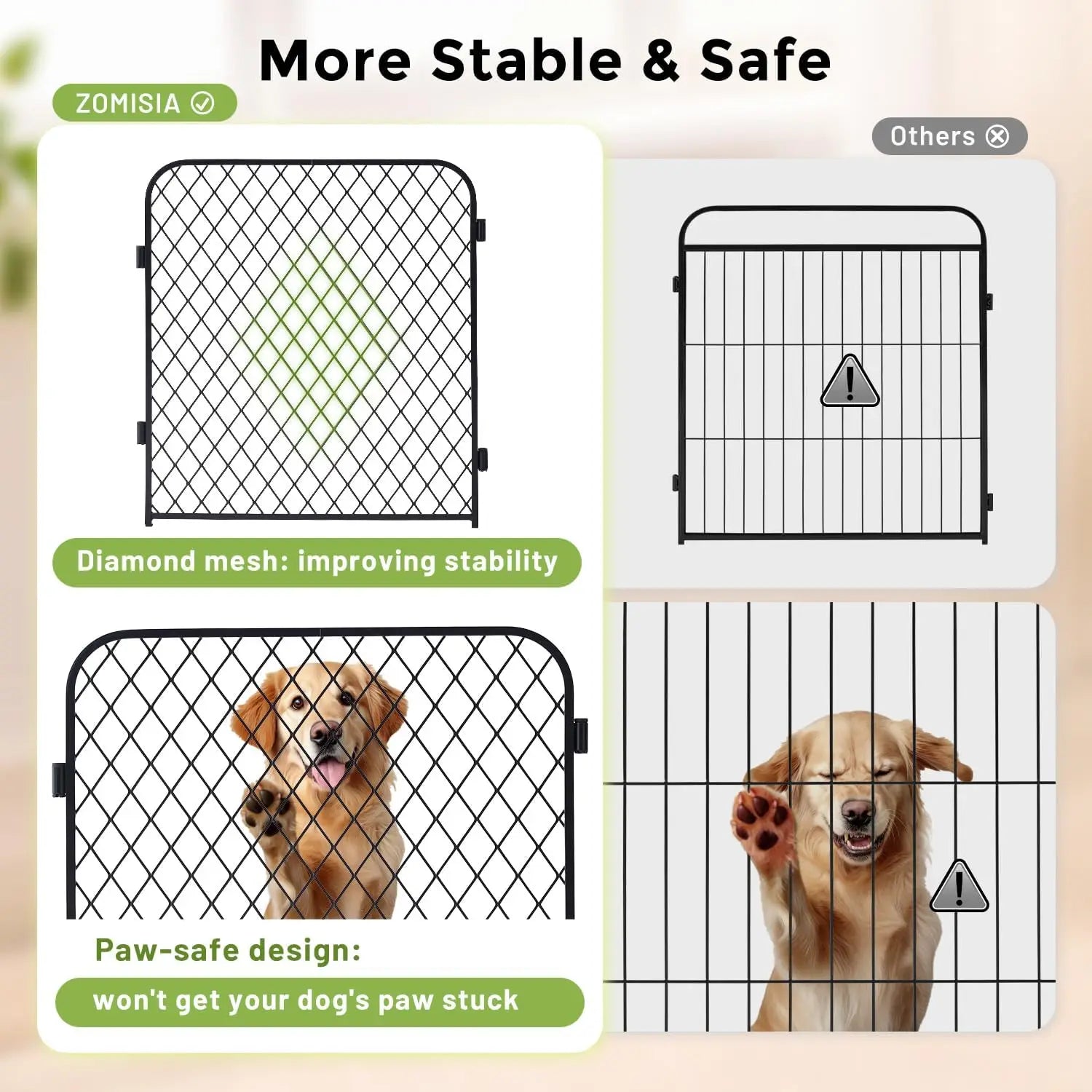 Diamond Mesh Dog Playpen