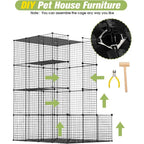 4 Tier Large Cat Enclosure