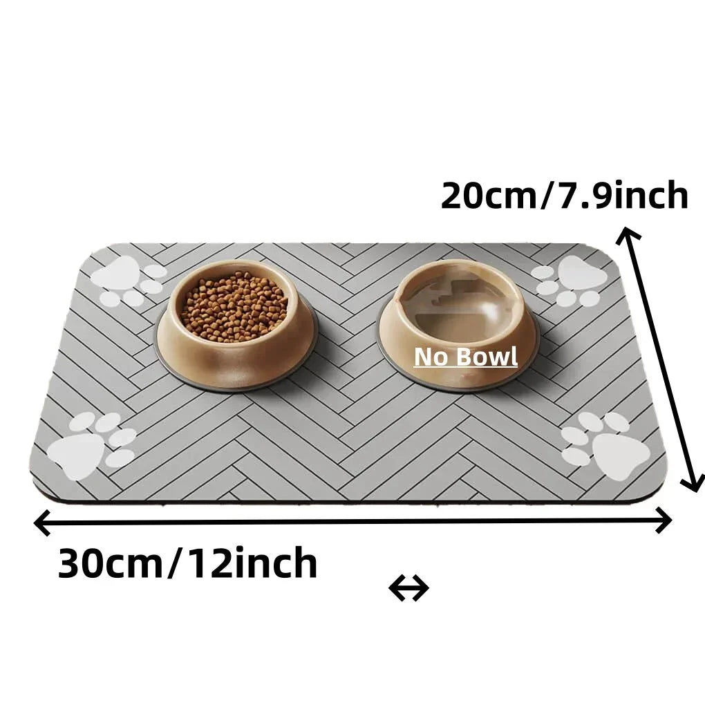 S,M,L absorbent Pet Feeding Mat