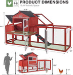 Mobile Chicken Coop with Wheels