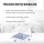 Clear Low Iron Glass Rimless Aquarium