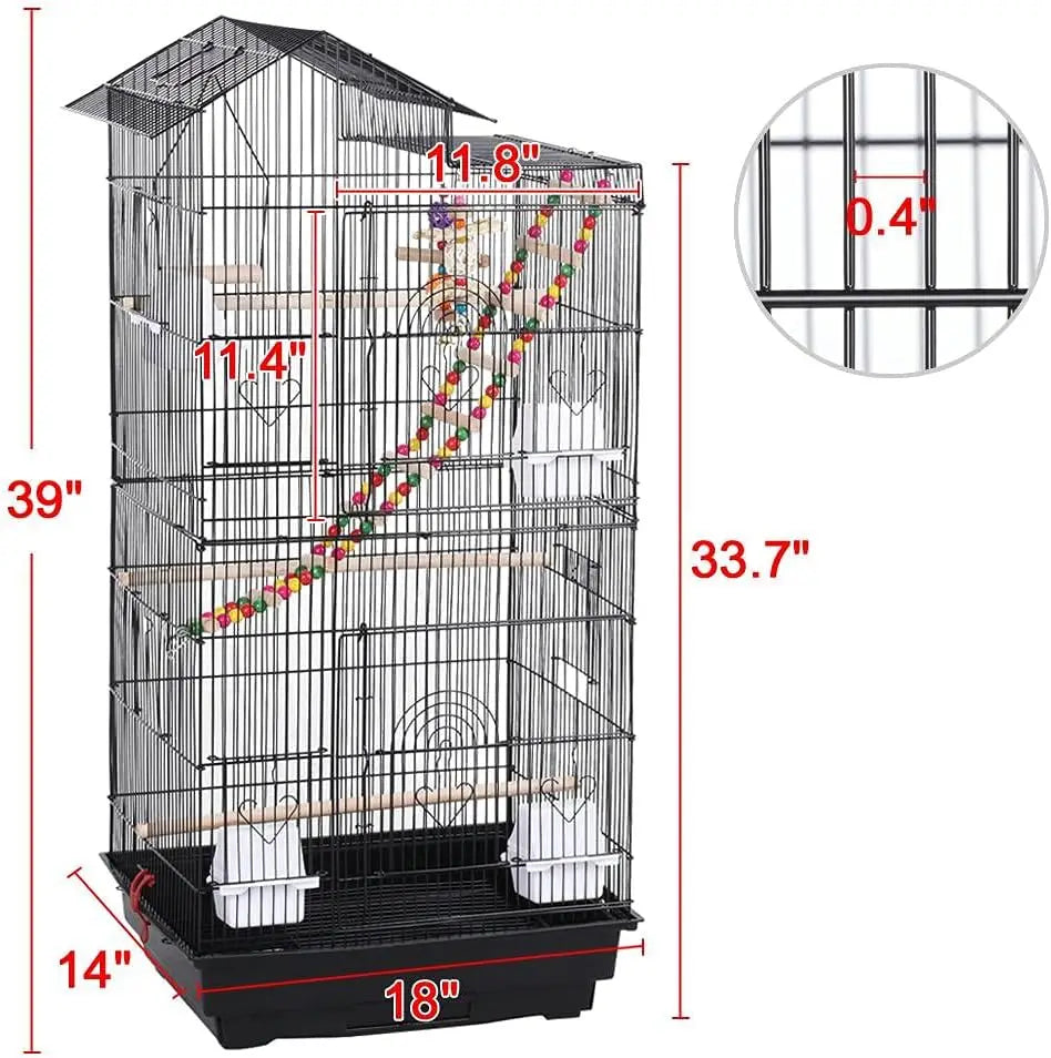 Large Bird Cage/Toys