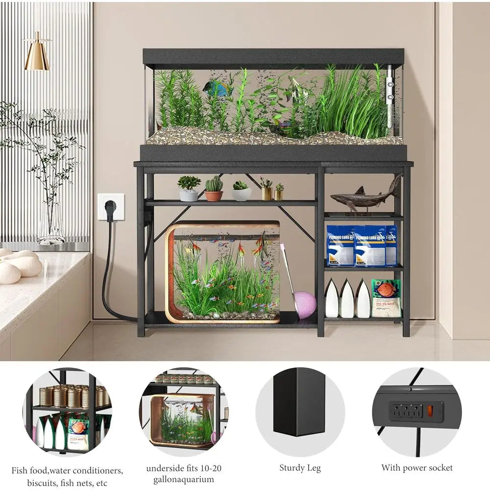 Aquarium Stand: Sturdy 55-75 Gallon