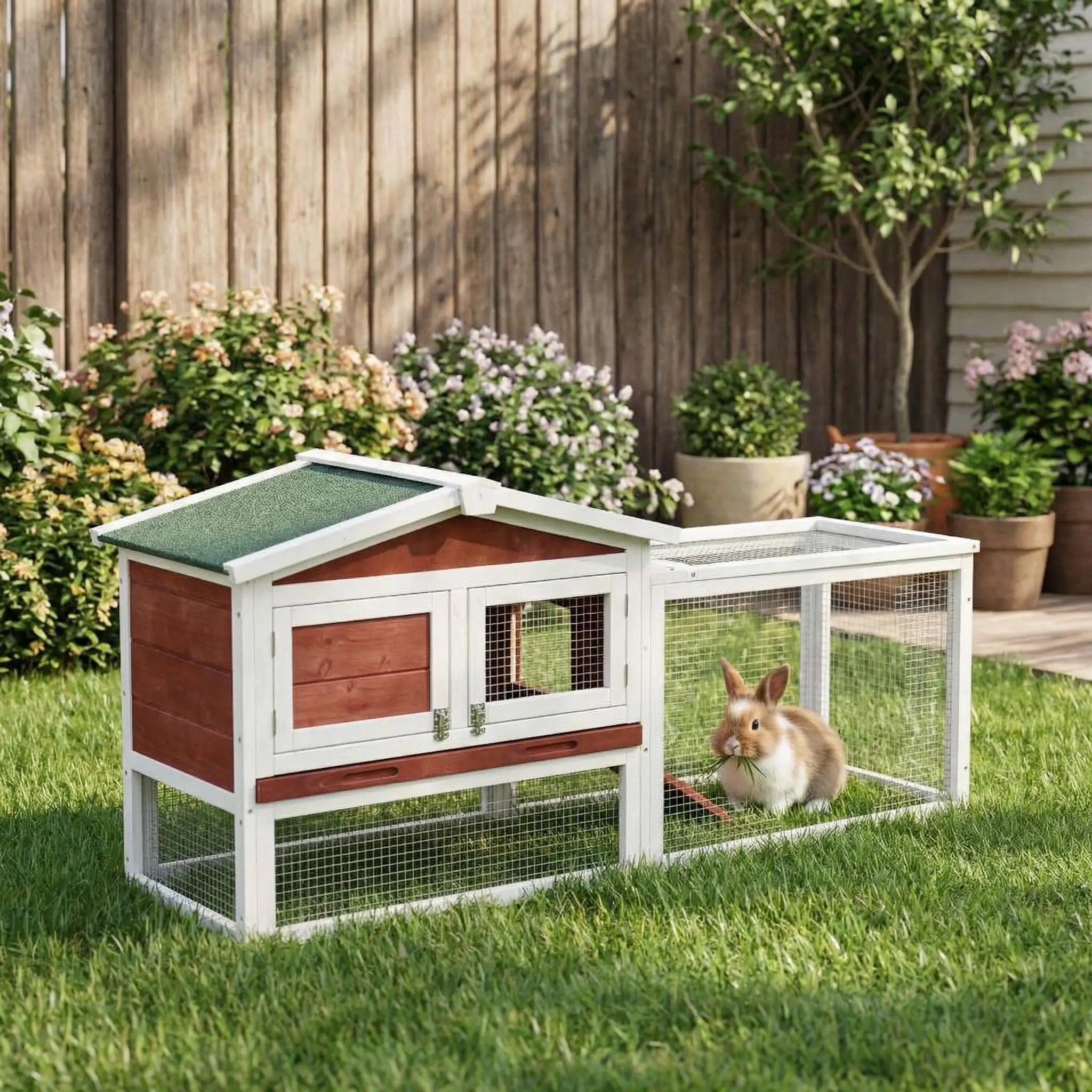 Large Rabbit Hutch/Chicken Coop