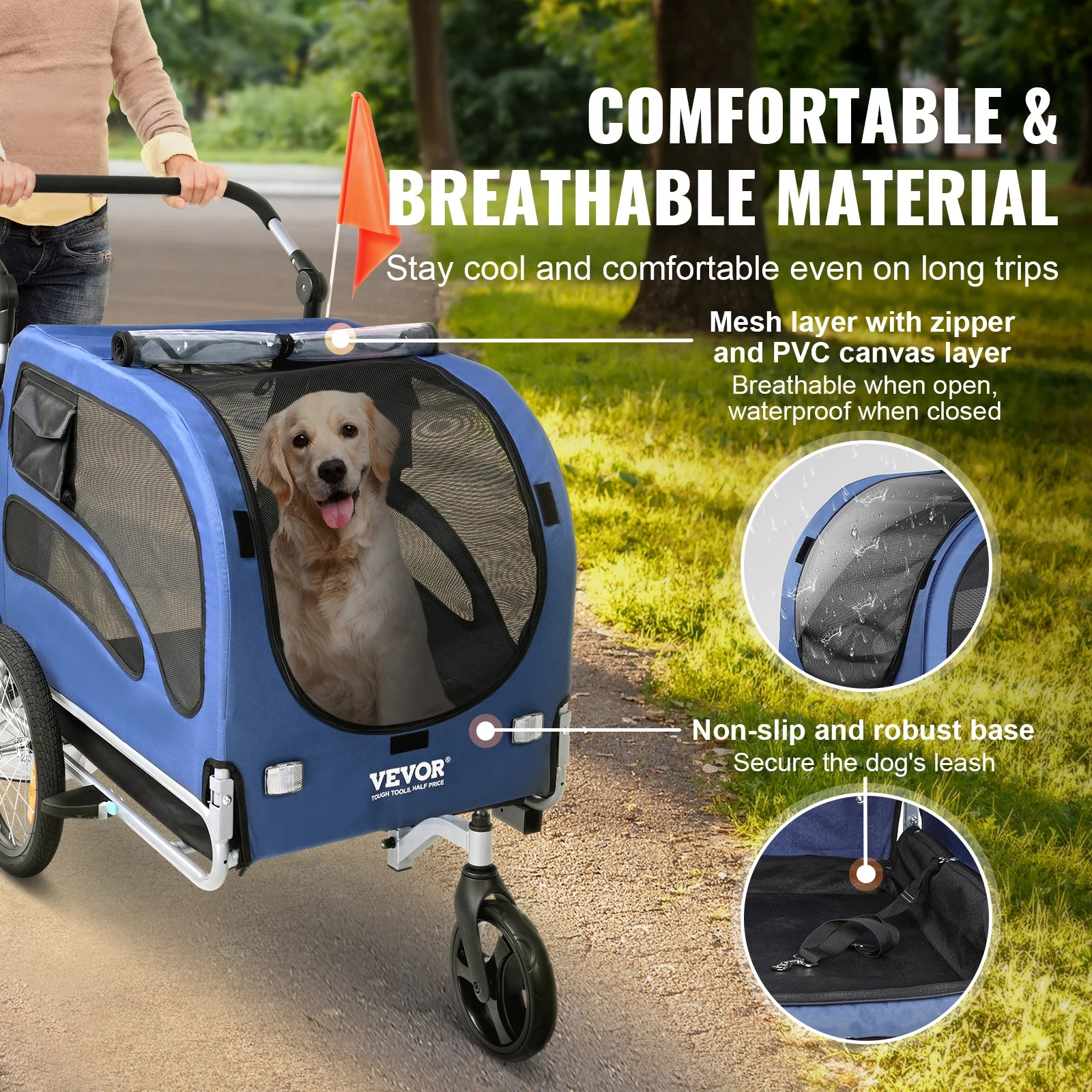 100 lbs. Dog Bike Trailer