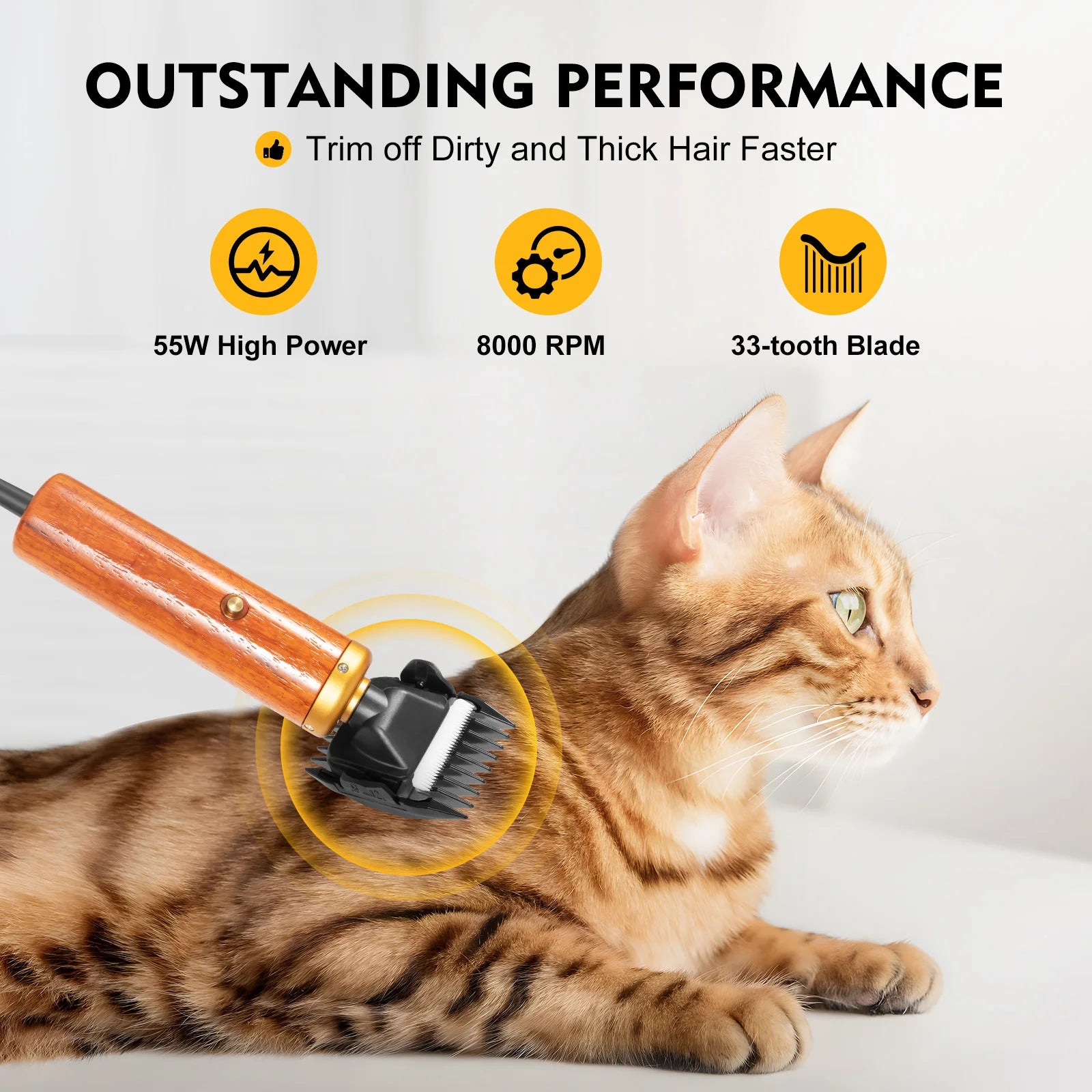 Electric Pet Hair Trimmer