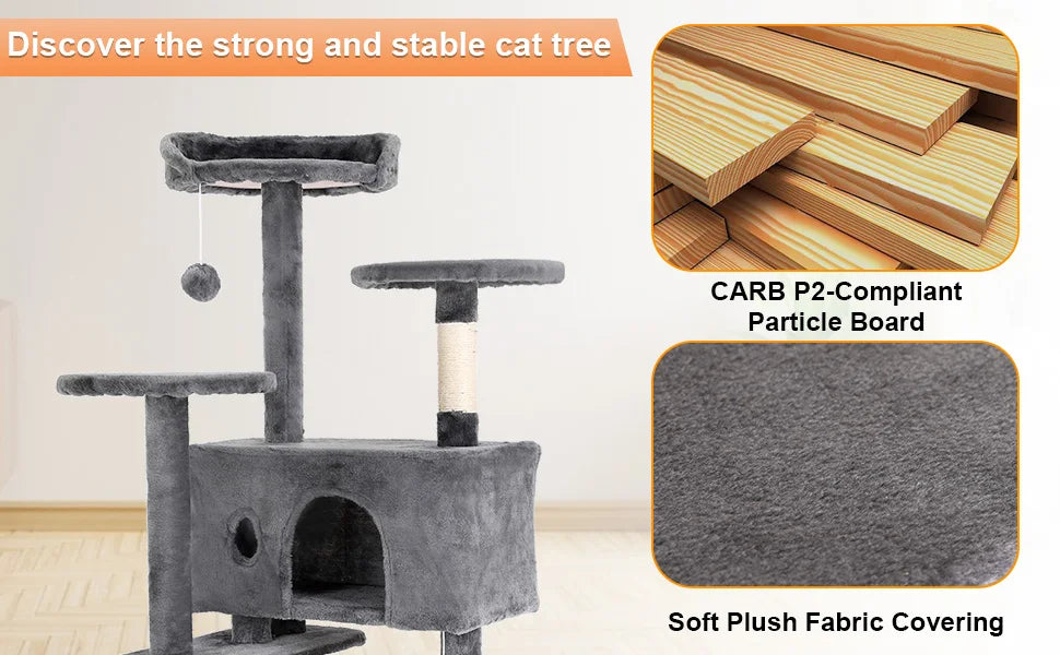 54/70 Inch Cat Tower