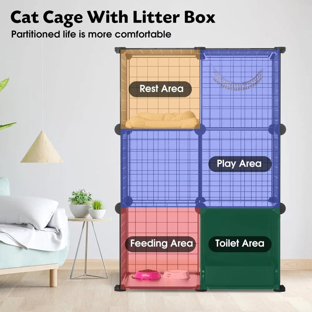 Cat Enclosure/Litter Box