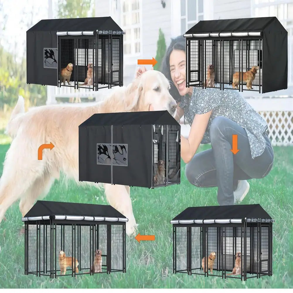 Outdoor Dog Kennel Cover
