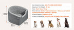 Booster Seat on Car for M/L Dog