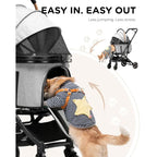 Stroller for Dogs & Cats, 3-in-1