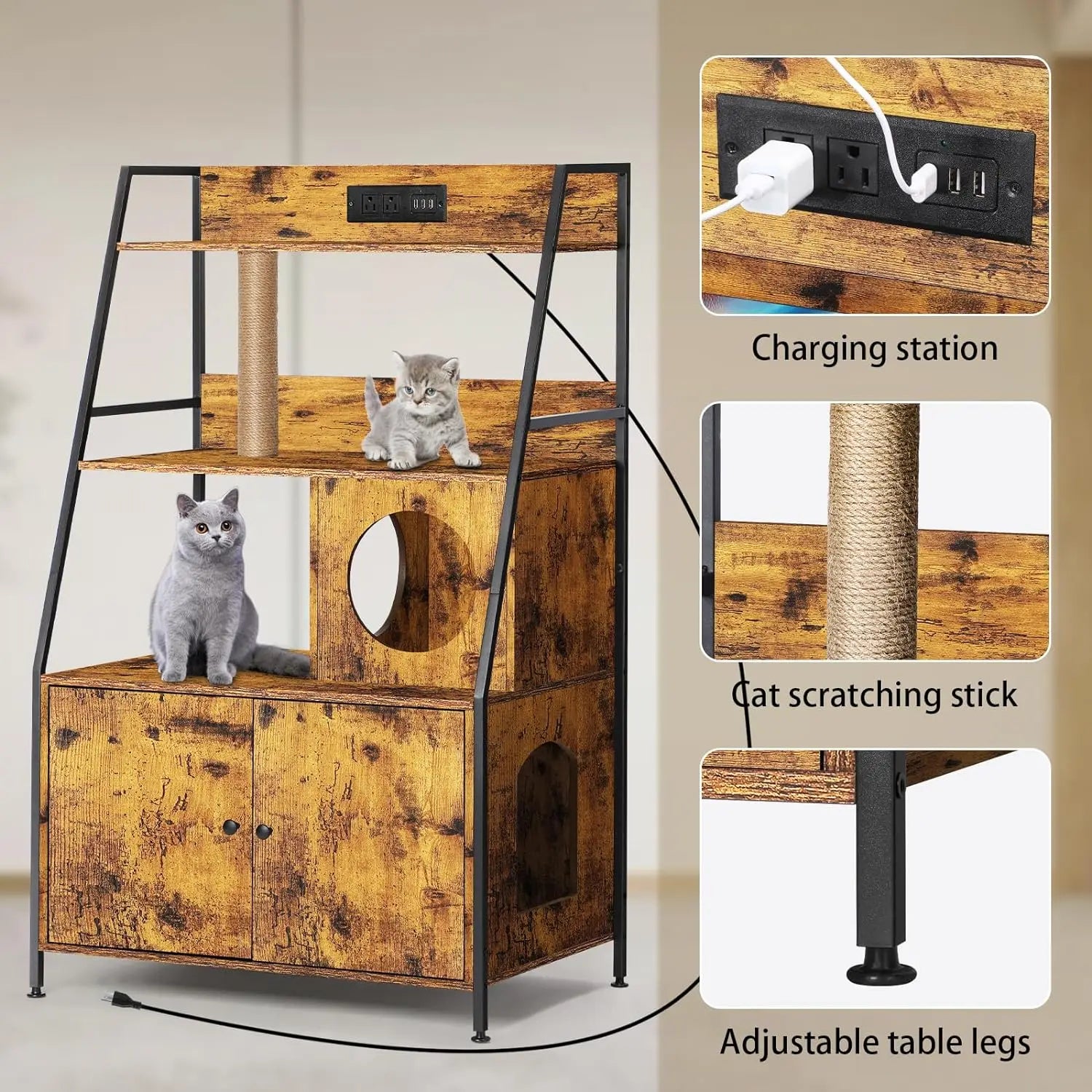 Cat Litter Box Enclosure
