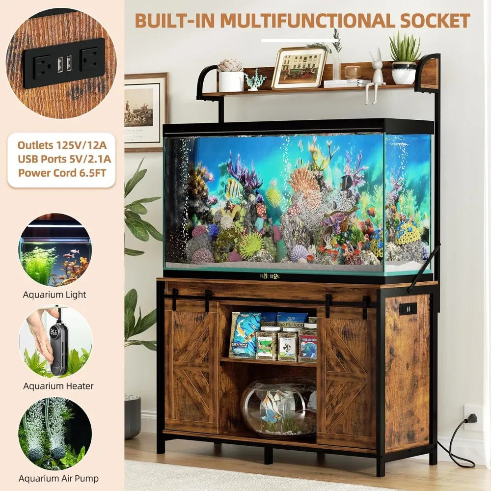 Fish Tank Stand 55-75 Gallon