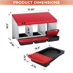 Chicken Nesting Box Automatic Roll-Out Egg