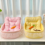 Lace-Trimmed Pet Princess Bed