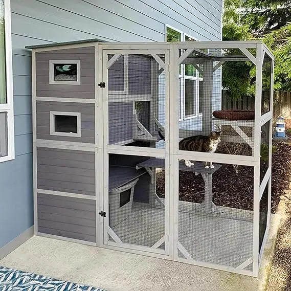 Cat Enclosure 76.8"