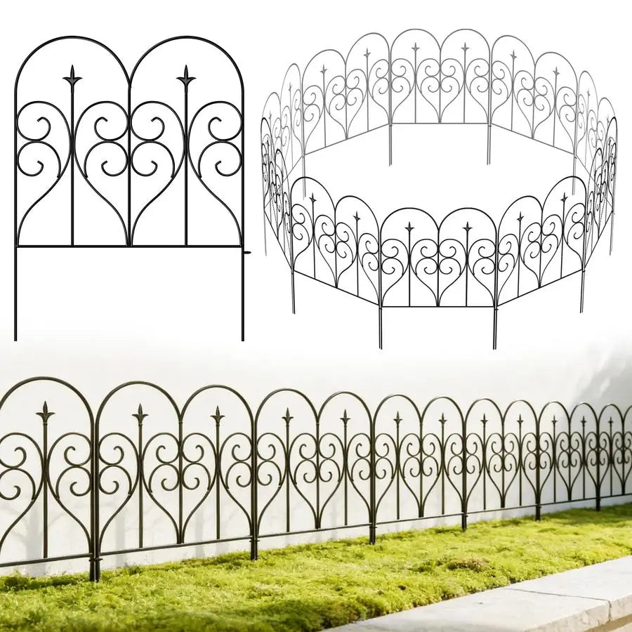 Garden Fence Rustproof Metal