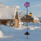 Metal and Iron Outdoor Bird Feeder