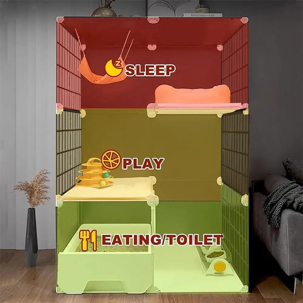 Cat Enclosure/Litter Box