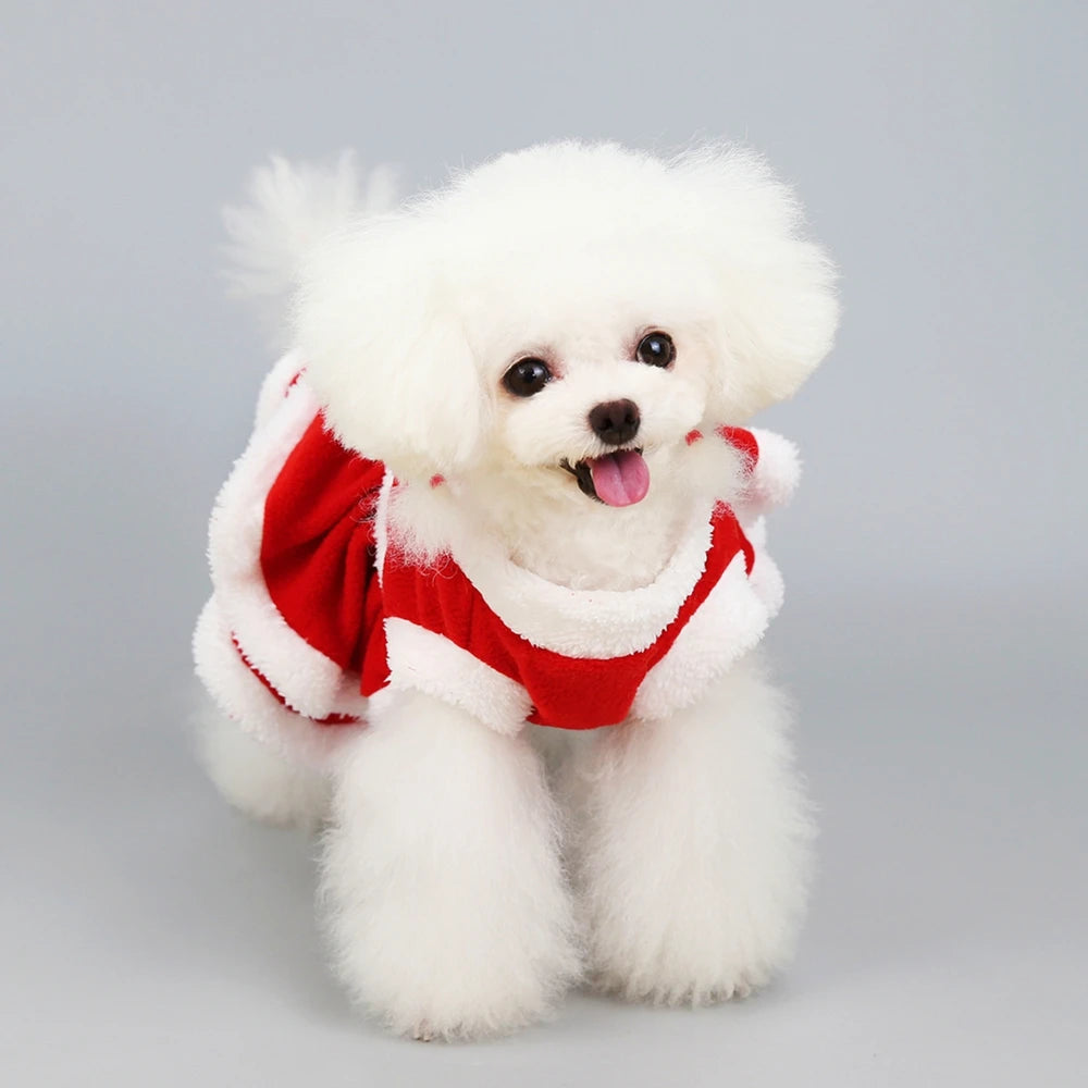 Christmas Dog Girls Costume