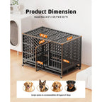 Heavy Duty Indestructible Dog Crate