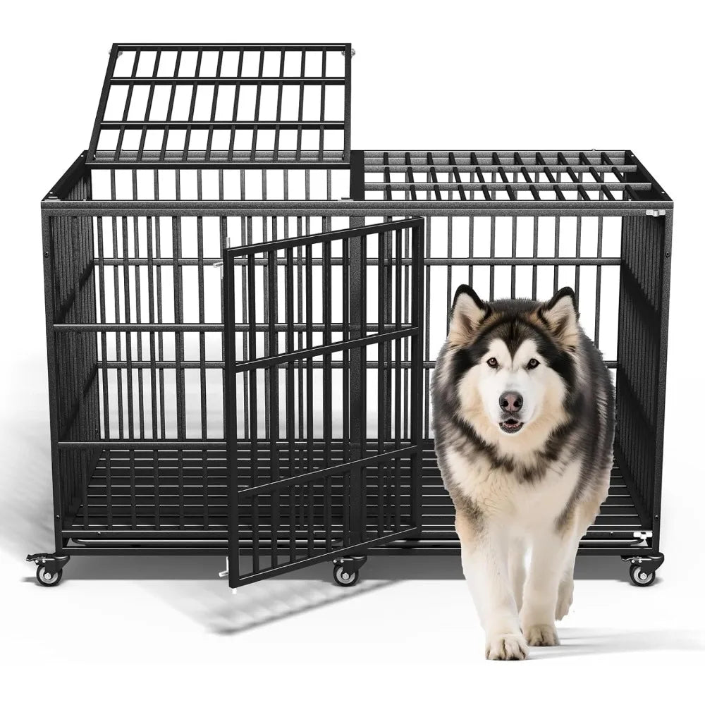 64" Heavy Duty  Indestructible Dog Crate