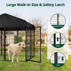Dog Kennel Waterproof Roof