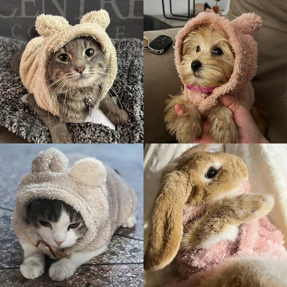 Winter Pet Sweater Coat