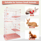 4-Tier Wire Cat Enclosure