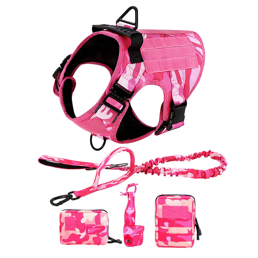 Military Pink Camouflage Harness