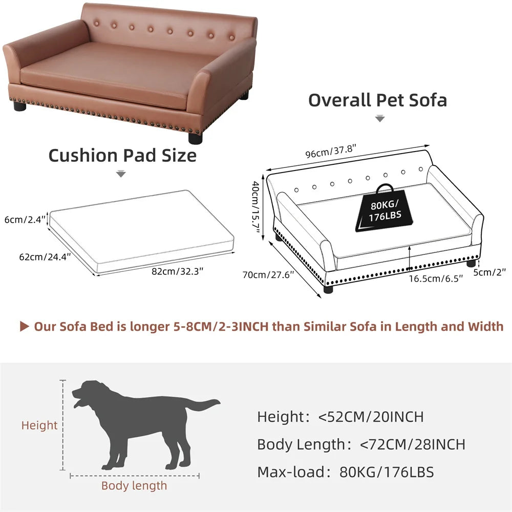 Heavy Duty Pet Sofa Large