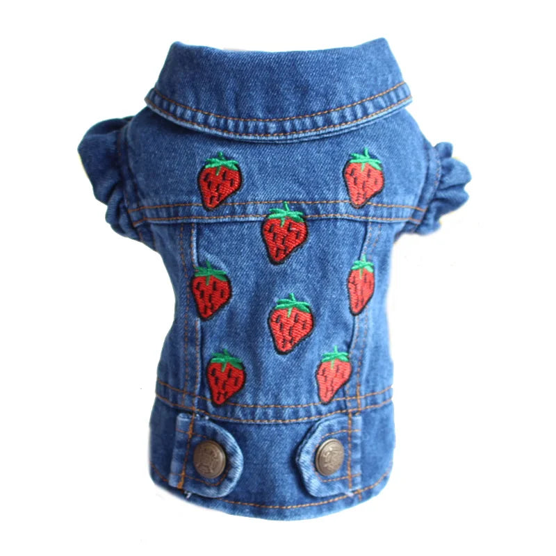 Denim Dog Clothes