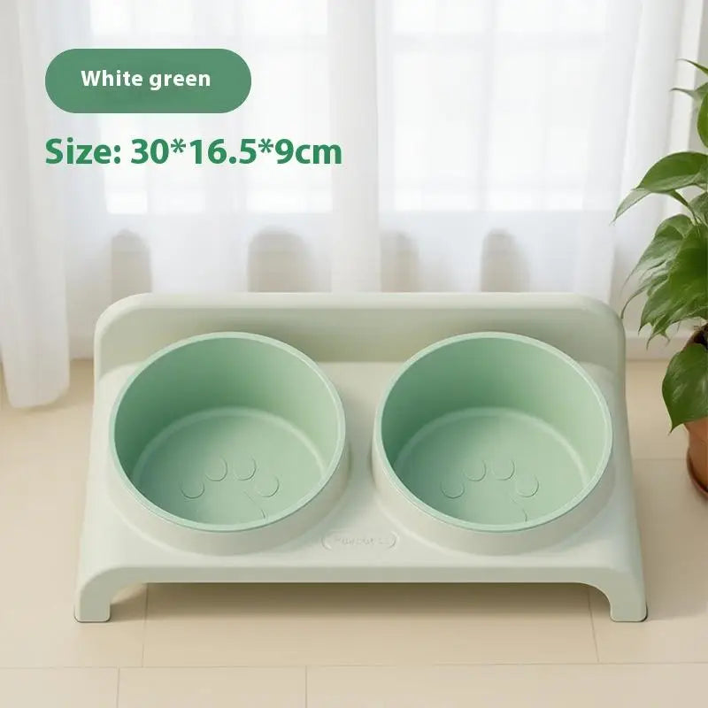 Food Feeders Pet Cat/Dog Double Bowls