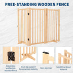 Freestanding Dog Gate