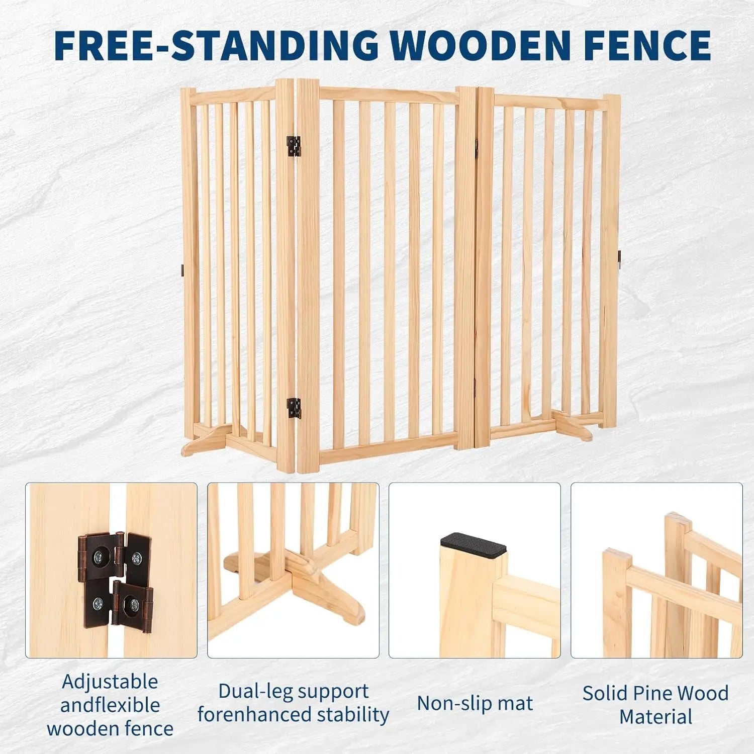 Freestanding Dog Gate